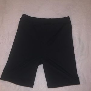 Black Biker Shorts